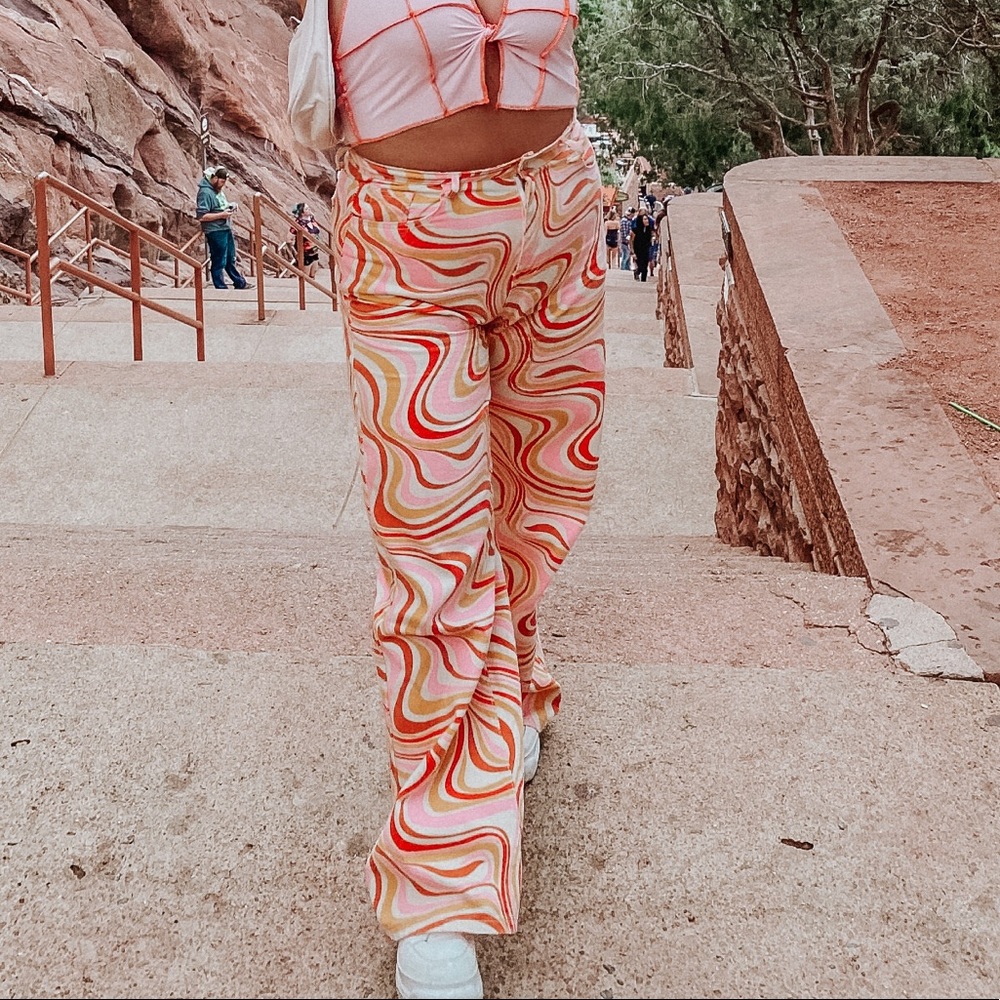 Printed Jeans